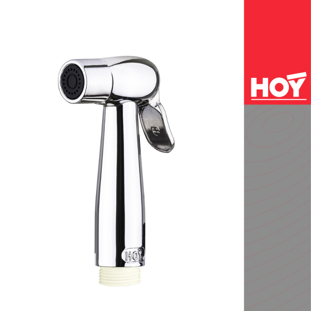 HOY หัวฉีดชำระชุบโครเมี่ยม เฉพาะหัว รหัส CLEAR-C060WZ (ห่อแอร์) (Clearance Product)