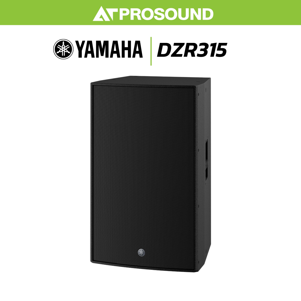 YAMAHA DZR315 ลำโพงเสียงกลาง 15 นิ้ว 3 ทาง แอมป์ในตัว 2000 วัตต์ ความดัง 143 dB AT Prosound