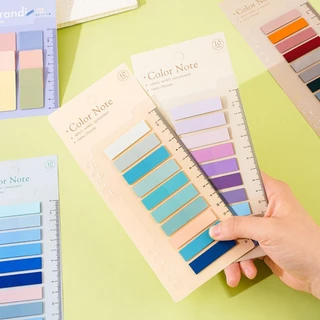 200ชิ้น sticker note ที่คั่นหนังสือ กระดาษโน๊ตมีกาว กันน้ำ สีสวย เน้นข้อความสำคัญ โพสอิท