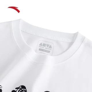 [ANTA X Wang YiBo] เสื้อยืดสั้นUnisex 1725B8115 Official Store