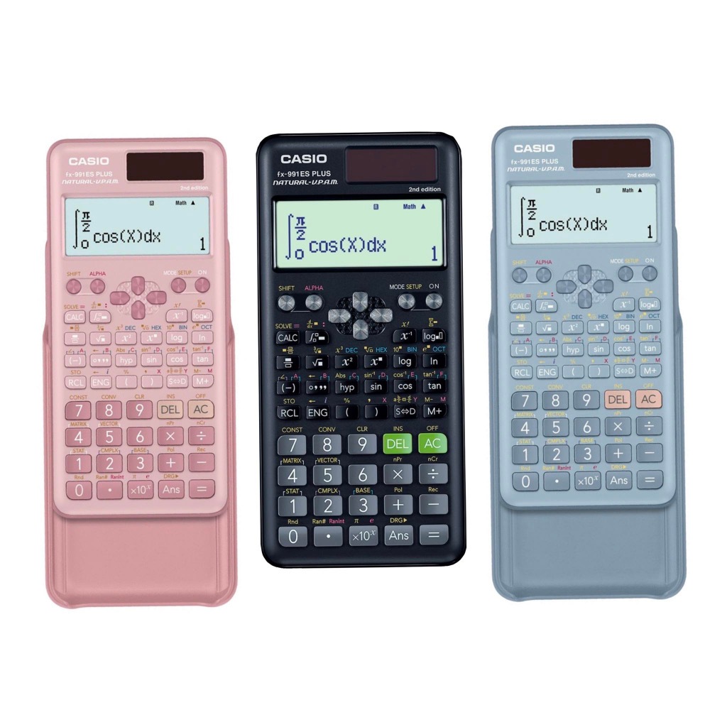 fx-991ES PLUS ใช้ fx-991ES PLUS-2 nd แทน เครื่องคิดเลขวิทยาศาสตร์ เครื่องคิดเลข คาสิโอ Casio ของแท้ 