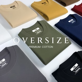 CQN | เสื้อ Oversize [Premium Cotton] ผ้าหนาพิเศษ นุ่ม อยู่ทรง คอแคบ ยับยากไม่ย้วย