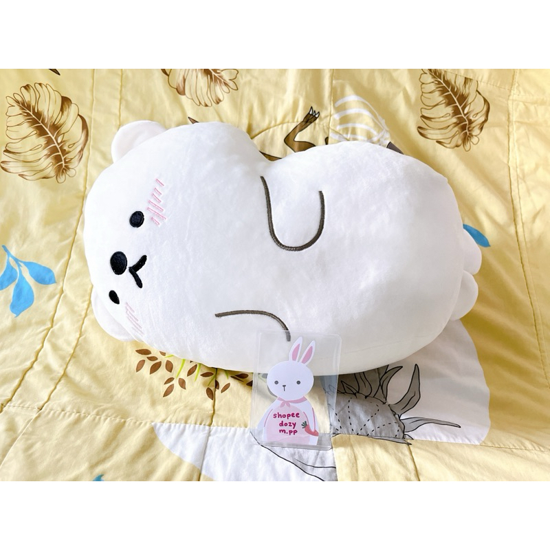 ตุ๊กตาหมีขาวนอนหันข้าง 🐻‍❄️ แบรนด์ moshi moshi (second hand✌️)