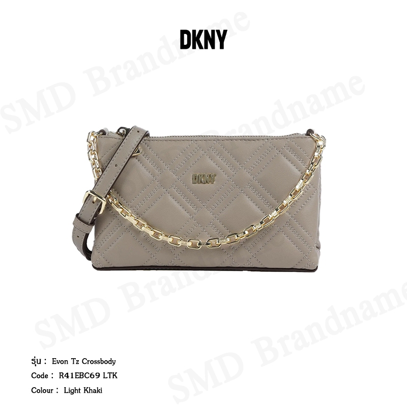 DKNY กระเป๋าสะพายข้าง รุ่น Evon Tz Crossbody Code: R41EBC69 LTK
