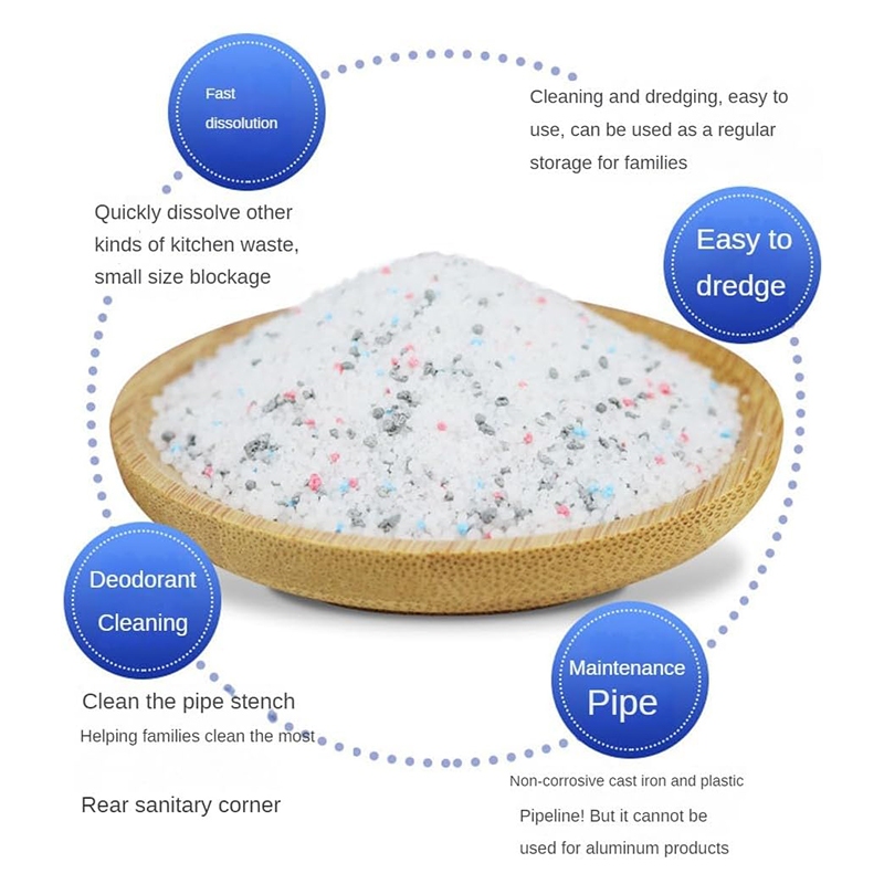 น้ำยาขจัดสิ่งอุดตัน น้ำยาขจัดคราบท่อระบายน้ำ น้ำยาขจัดคราบมันอุดตันห้องน้ำในครัว น้ำยาขจัดกลิ่นท่อ - รูปที่ 7