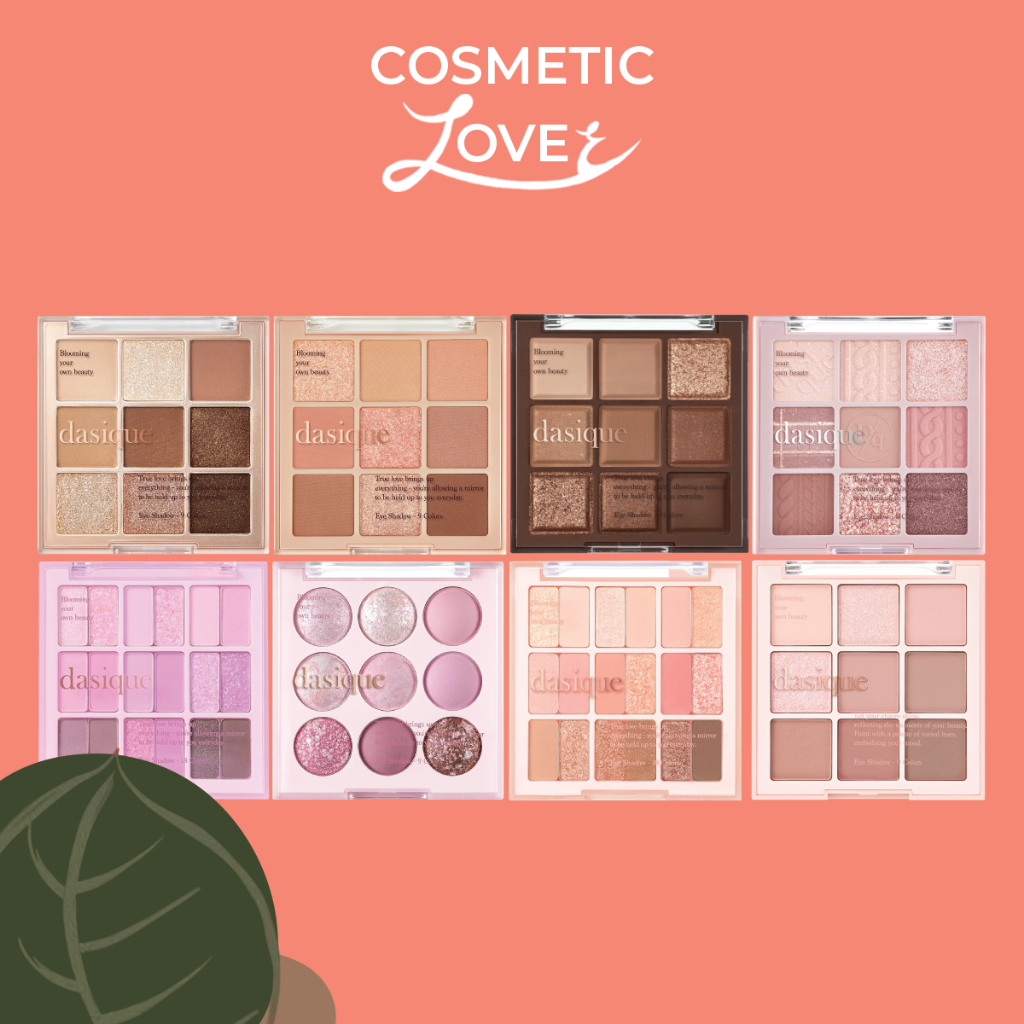 ❤️ Dasique Shadow Palette เดซิก แชโดว์ พาเลต พาเลทตา อายแชโดว์ 9 หลุม