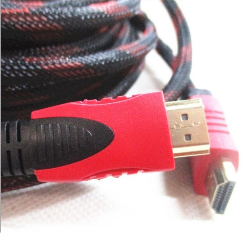 สาย TV HDMI 10 เมตร 15เมตร 20เมตร 30เมตร สายถักรุ่น HDMI 10M 15M 20M 30M CABLE 3D FULL HD 1080P