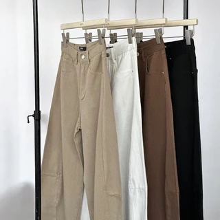 Atipashop - DAGGER BARREL JEANS กางเกงยีนส์ ขายาว ทรงบาร์เรล