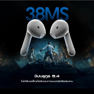 VIVAN [ สินค้าขายดีมาก] รุ่น GT2S หูฟังบลูทูธ จอ LED เสียงเบสแน่น ลดเสียงรบกวน บลูทูธ 5.4 หูฟังกึ่งอินเอีย