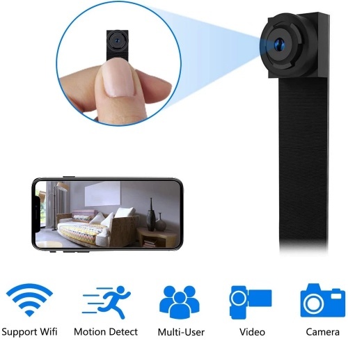 4K DIY Wireless WiFi กล้อง 2.0MP ไมโครโฟนในตัวรองรับสมาร์ทโฟน APP ถ่ายทอดสด 1080P