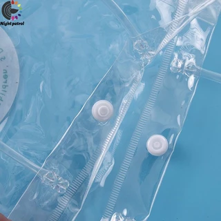 กระเป๋าถือ PVC แบบพลาสติกใส สำหรับทำเป็น ถุงของขวัญ ถุงสังฆทาน มีปุ่ม ใส กันน้ำ