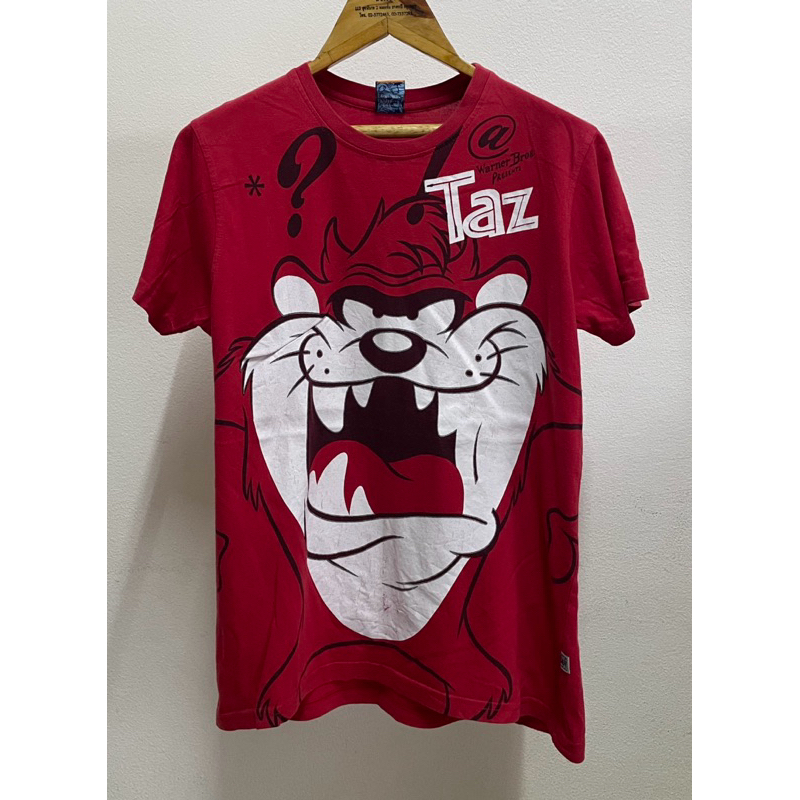 เสื้อยืดมือ 2 เสื้อเด็กการ์ตูน Taz