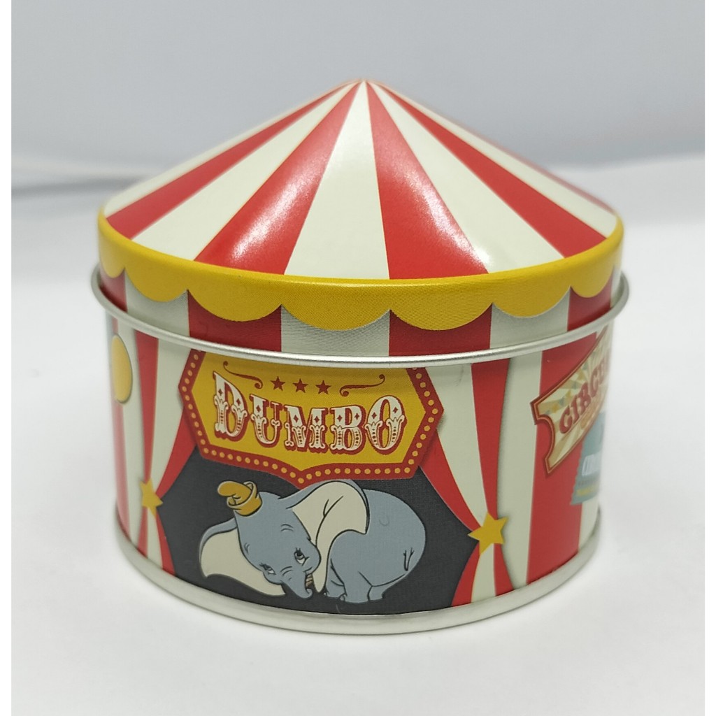【Direct from Japan】ภาชนะใส่ของชิ้นเล็กที่ทำด้วยดีบุก Tin-made small item container Disney Circus Dunbo