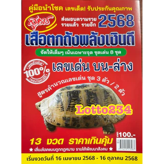เสือตกถัง เสือตกถังพลังเงินดี ส.ปิติหิรัญ ใช้ได้ตั้งแต่งวด 16 เมษา 68 - 16 ตุลา 68 หนังสือหวย สูตรหวยรายปี ล็อตเตอรี่