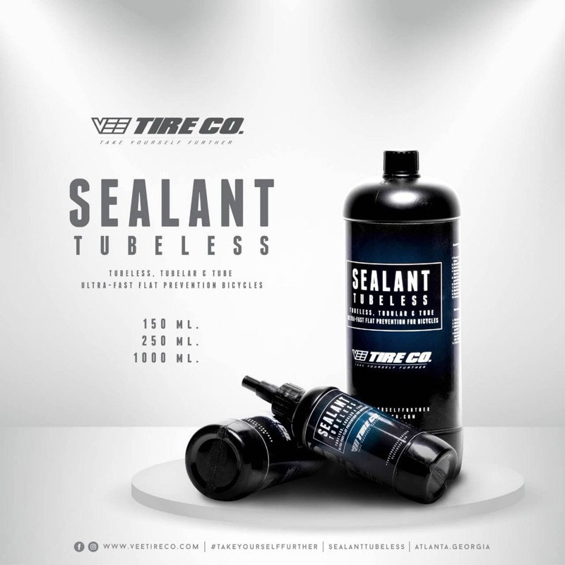 น้ำยากันรั่ว VEETIRECO รุ่น TIRE SEALANT ใช้ได้กับยาง Tubeless – Tubular