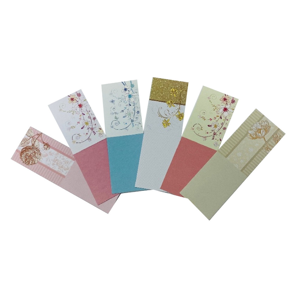 การ์ดอวยพรไซส์เล็ก-Tag cards 8X5.5 cms. (แพ็ค 50 ใบ)