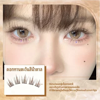 ✈️จัดส่งจากไทย✈️minijumie น้องไอด้อลสีน้ำตาล มีกาวในตัว ขนตาปลอมแบบมีกาวในตัวที่ใช้ซ้ำได้ 120 ช่อ