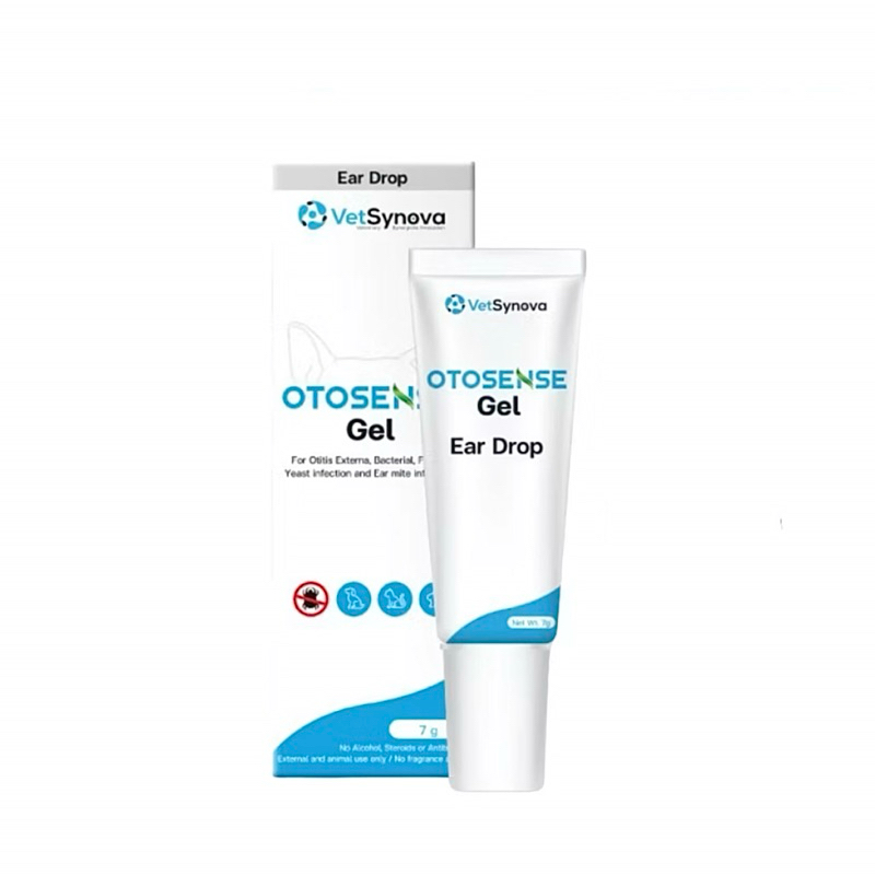 OTOSENSE Gel ผลิตภัณฑ์ทำความสะอาดาช่องหู กำจัดไรในหู เจลสำหรับช่องหู สำหรับสัตว์เลี้ยง