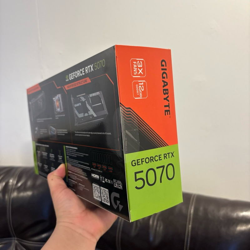 RTX 5070 GIGABYTE 12GB ตัวธรรมดา ของใหม่ ประกันเริ่ม 5/68