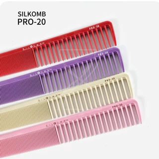 (พร้อมส่ง/ของญี่ปุ่นแท้ถูกที่สุด) SILKOMB PRO-20 ALL PURPOSE CUTTING หวีสำหรับช่างทำผม