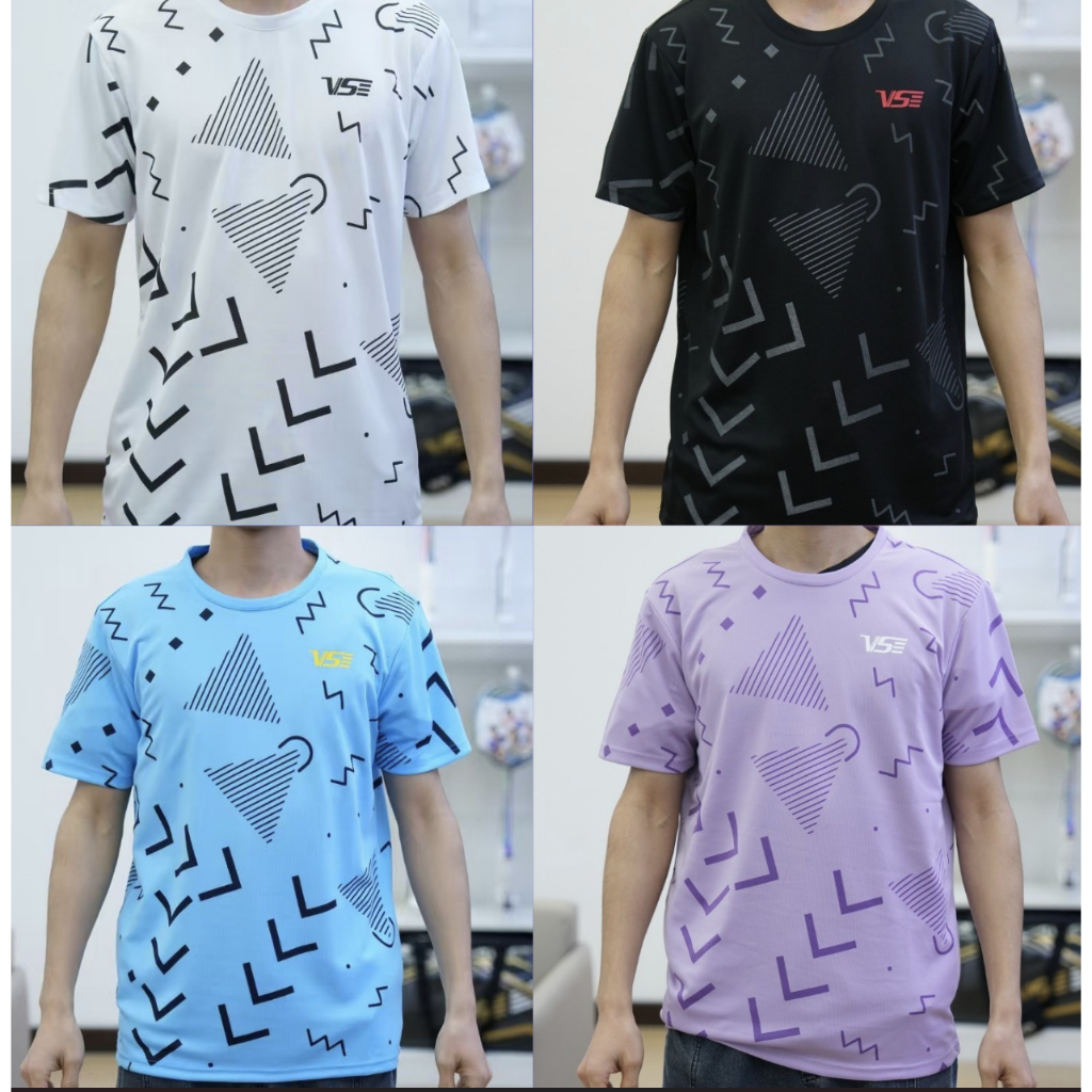 ✨(ใหม่ล่าสุด)✨ 🆚เสื้อกีฬาแบดมินตันรุ่นใหม่ T-VT5130 จาก VS SPORT ✨👕