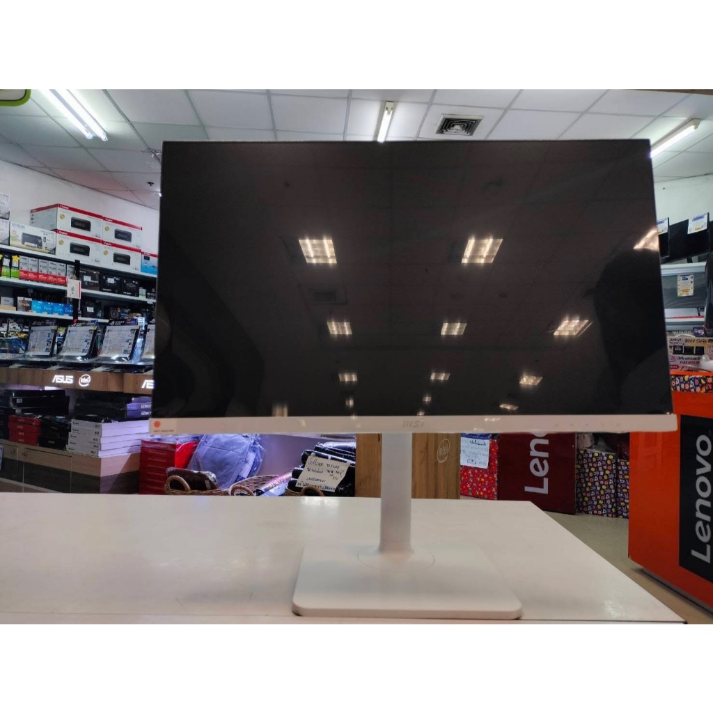 จอมอนิเตอร์ MSI Modern MD2412PW (IPS 100Hz Speaker USB-C White)