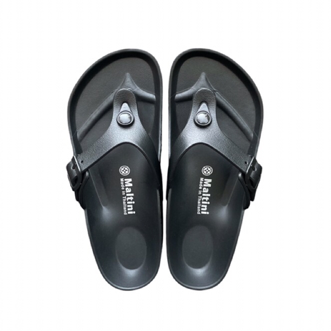 Maltini รองเท้าแตะหนีบ สีดำ M289