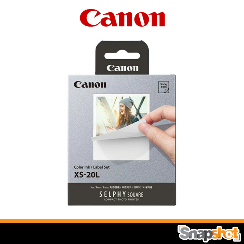 Canon XS-20L Ink & Paper for SELPHY SQUARE QX10 / QX20