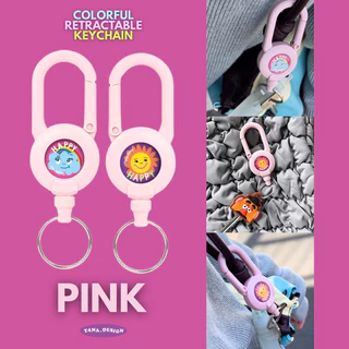 [Tana.design] Colorful Retractable Keychain