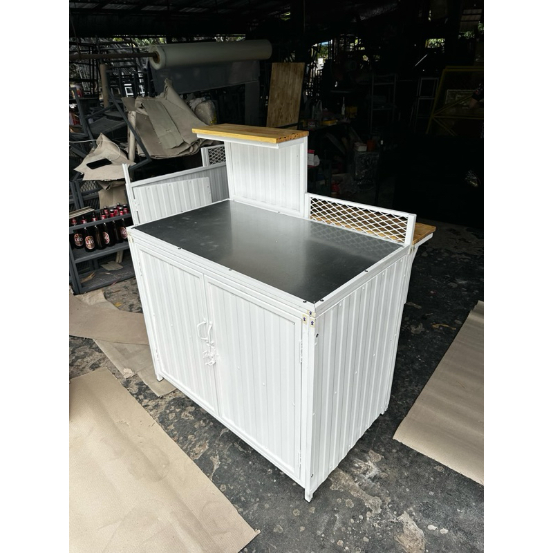 👉 ชุดเคาเตอร์มินิ”(เลือกสีได้)ขนาด60x100x85cm(มีบาร์ด้านหน้าพับเก็บได้)มีประตูพร้อมชั้นวาง5,590บาท🌵♥️ - รูปที่ 7