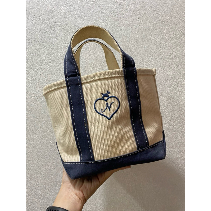 LL bean canvas tote bag