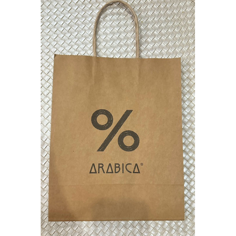[พร้อมส่ง] ถุงกระดาษ Arabica