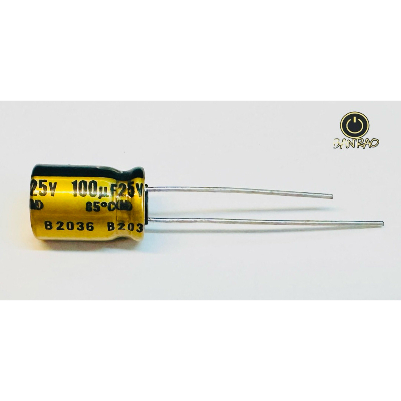 ตัวเก็บประจุออดิโอเกรด Nikon nichicon FW Gold 1000uF/25v 470uF/25V 330uF/35V - รูปที่ 2