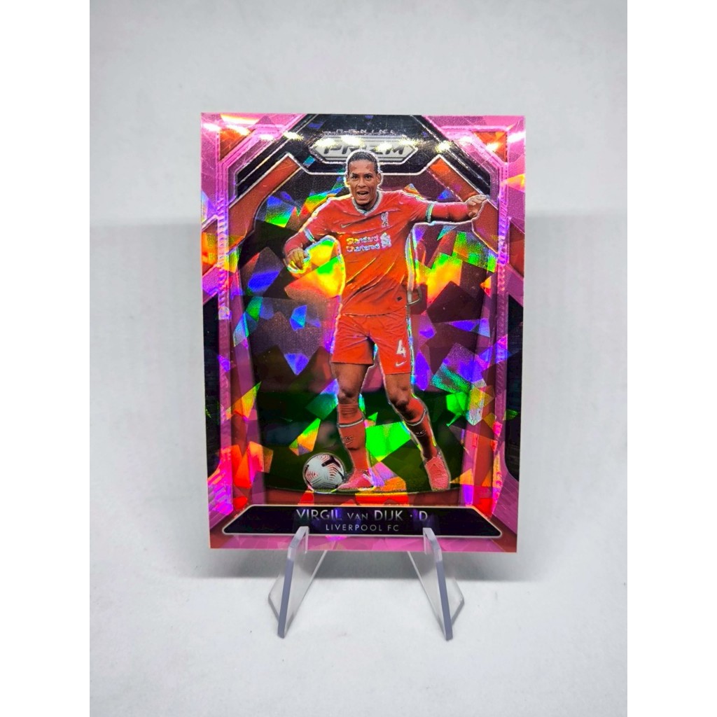 การ์ดฟุตบอล Panini Prizm Premier League Soccer Cards Pink - ice