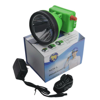 Nova-6707 ไฟฉายคาดหัวความสว่างสูง กันน้ำกันฝน แข็งแรง ทนทาน ไฟ LED ชาร์จไฟได้ พกพาสะดวก