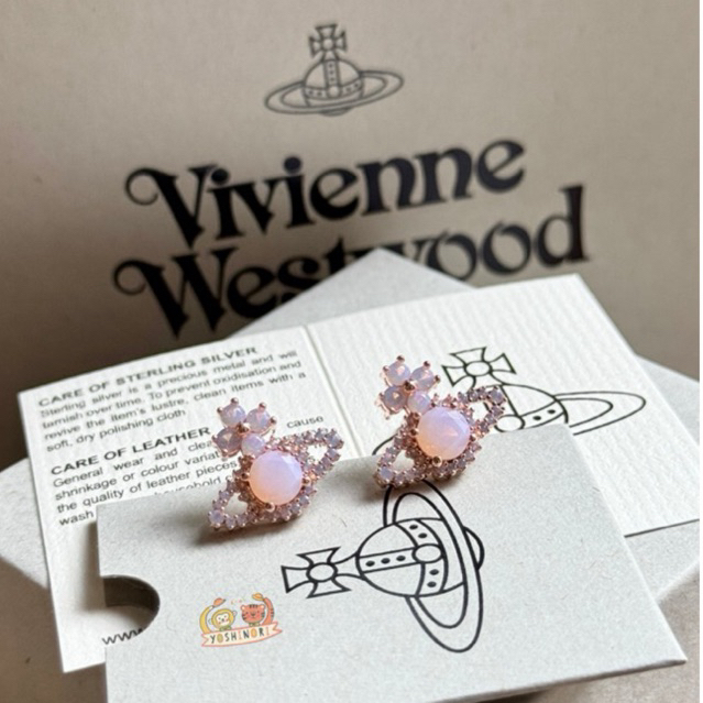 พร้อมส่ง✨ ต่างหู Vivienne Westwood รุ่น Valentina ของแท้ ราคา ถูกที่สุด ดีลบีเคเค แกลเลอรีภาพที่ 3