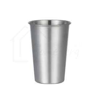 HOMEBERG ถ้วยสแตนเลส แก้วสแตนเลส Pint cup สแตนเลส 304 แก้วสแตนเลสทรงถ้วยเบียร์ แก้วพกพา แก้วน้ำสแตนเลส ถ้วยเบียร์ แก้ว