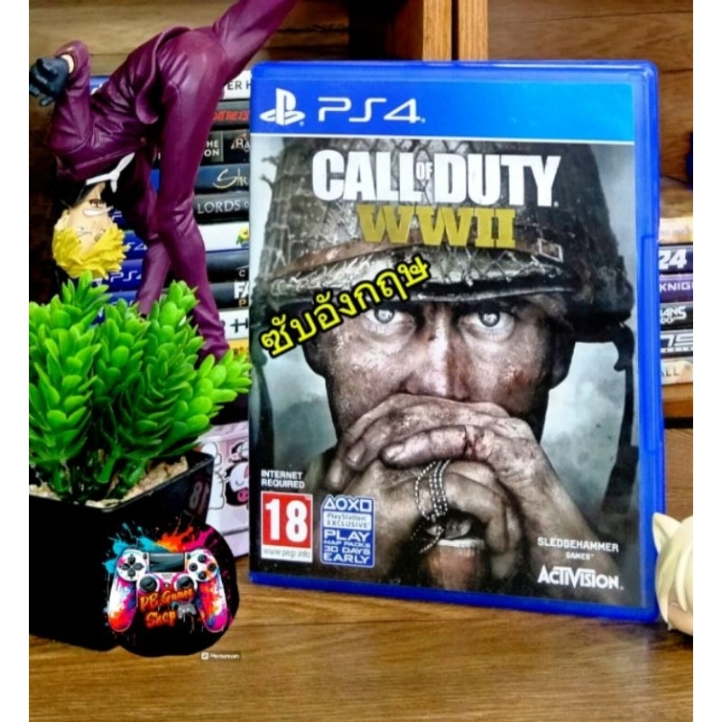[PS4] game: Call of duty WW ll แผ่นเกมส์Ps4( มือ2) Ps4-Ps5