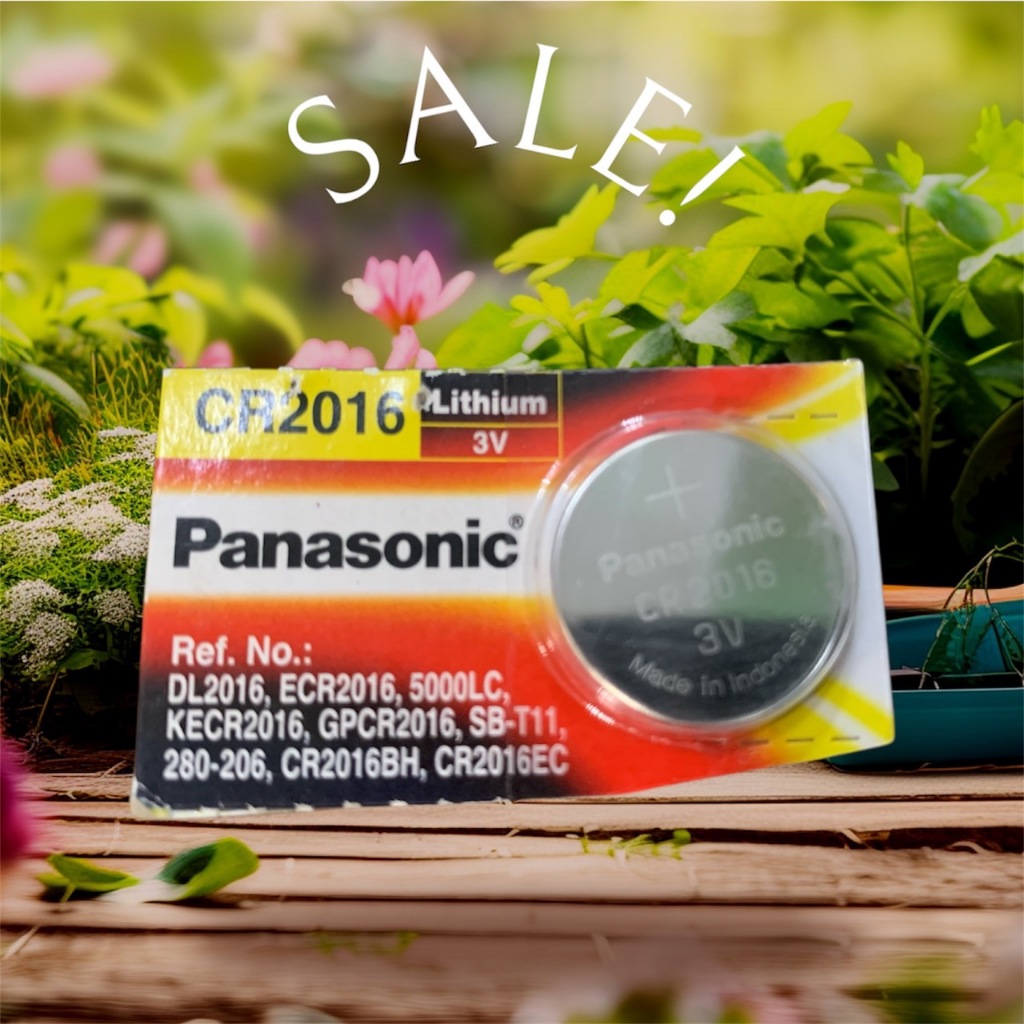 Panasonic Battery Lithium ถ่านกระดุม พานาโซนิค - รุ่น CR2016 2025 2032 ราคาต่อก้อน ของแท้