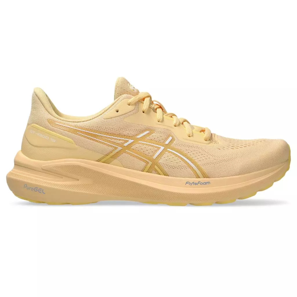 ASICS : 1011B858.801 GT-1000 13 MEN RUNNING ผู้ชาย รองเท้าวิ่ง ของแท้ LIGHT ORANGE/FADED YELLOW