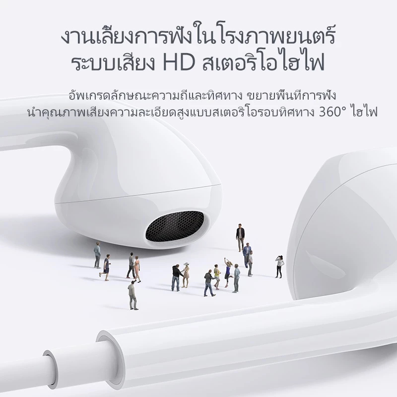 หูฟัง Megix การโทรแบบ HD พร้อมไมโครโฟน คุณภาพเสียง HiFi ชุดหูฟังนี้เหมาะสำหรับ iP16/15/14/13/12/11/XR/X/8/7