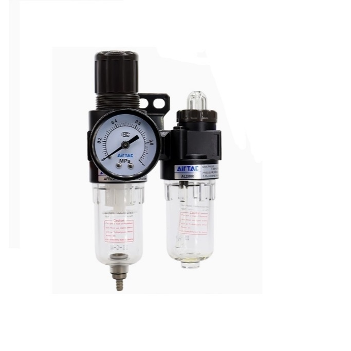 AIRTAC ชุดกรองลม AFC20001 ขนาดเกลียว1/8 รุ่นตัวปรับแรงลม กรองลมดักน้ำ ปรับลม Air Filter Regulator