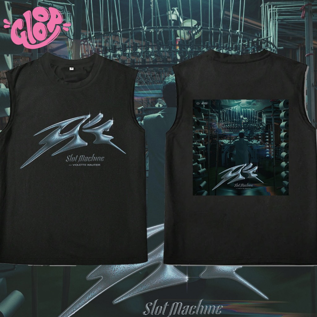 slot machine เสื้อยืดแขนกุดผู้ชาย men tanks