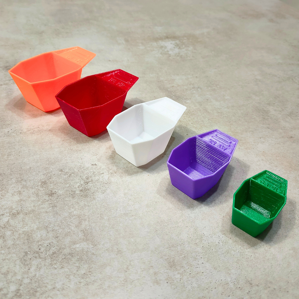 ถ้วยตวง Measuring cup ถ้วยตวงน้ำยาซักผ้า ถ้วยตวงน้ำยาปรับผ้านุ่ม [3D Print]