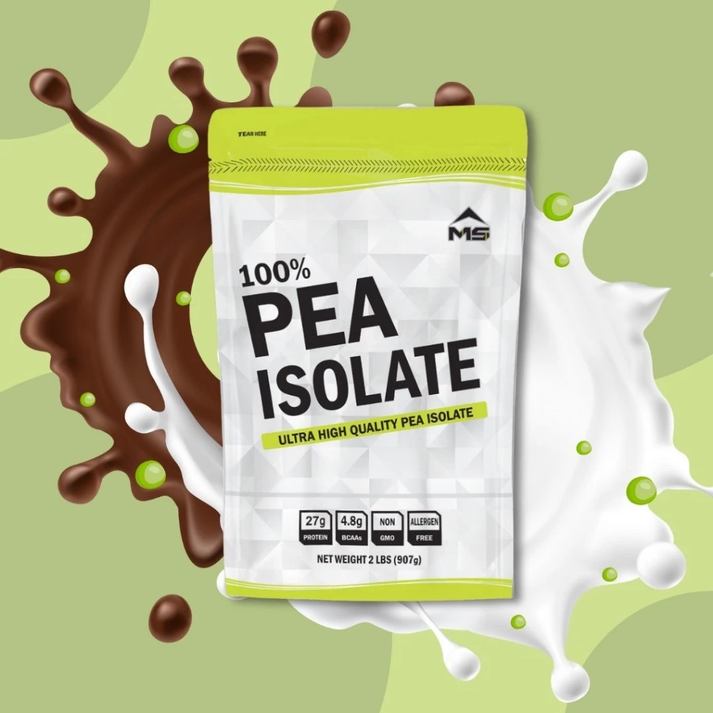 MS PEA PROTEIN ISOLATE พีโปรตีน ถั่วลันเตา โปรตีนพืช แพ้ Whey SOY ทานได้ thumbnail 4