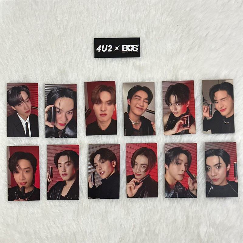 โปสการ์ด ตัดแบ่งขาย postcard 4u2 x bus ลิป 4u2xบัส (4u2 harder collection) #ตลาดนัดBUS #4U2xBUS
