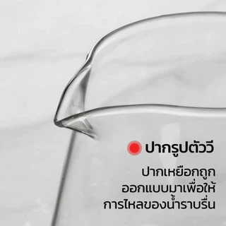 MocooSS เหยือกดริปกาแฟ มินอมอล 300ml/600ml มีให้เลือก 2ขนาด Coffee Server