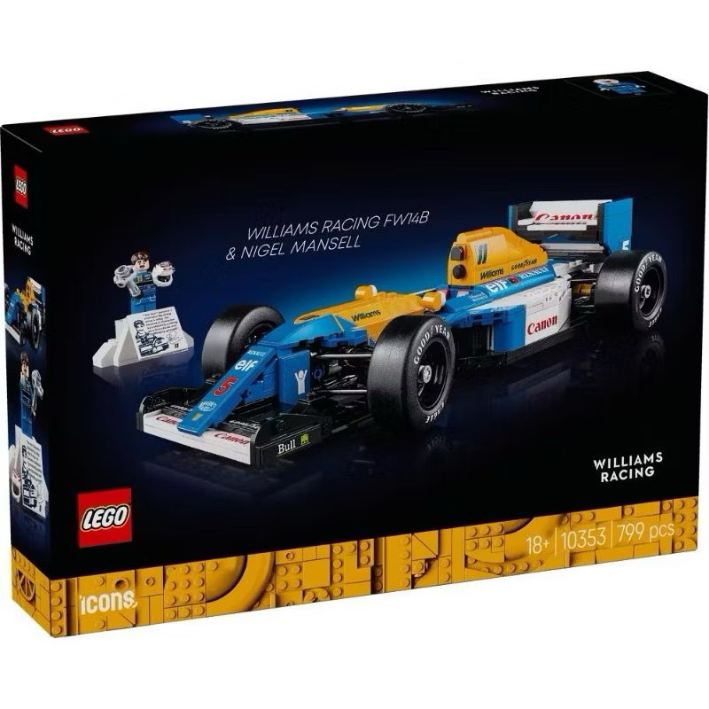 LEGO 10353 Williams Racing FW14B & Nigel Mansell by Bricks_Kp
