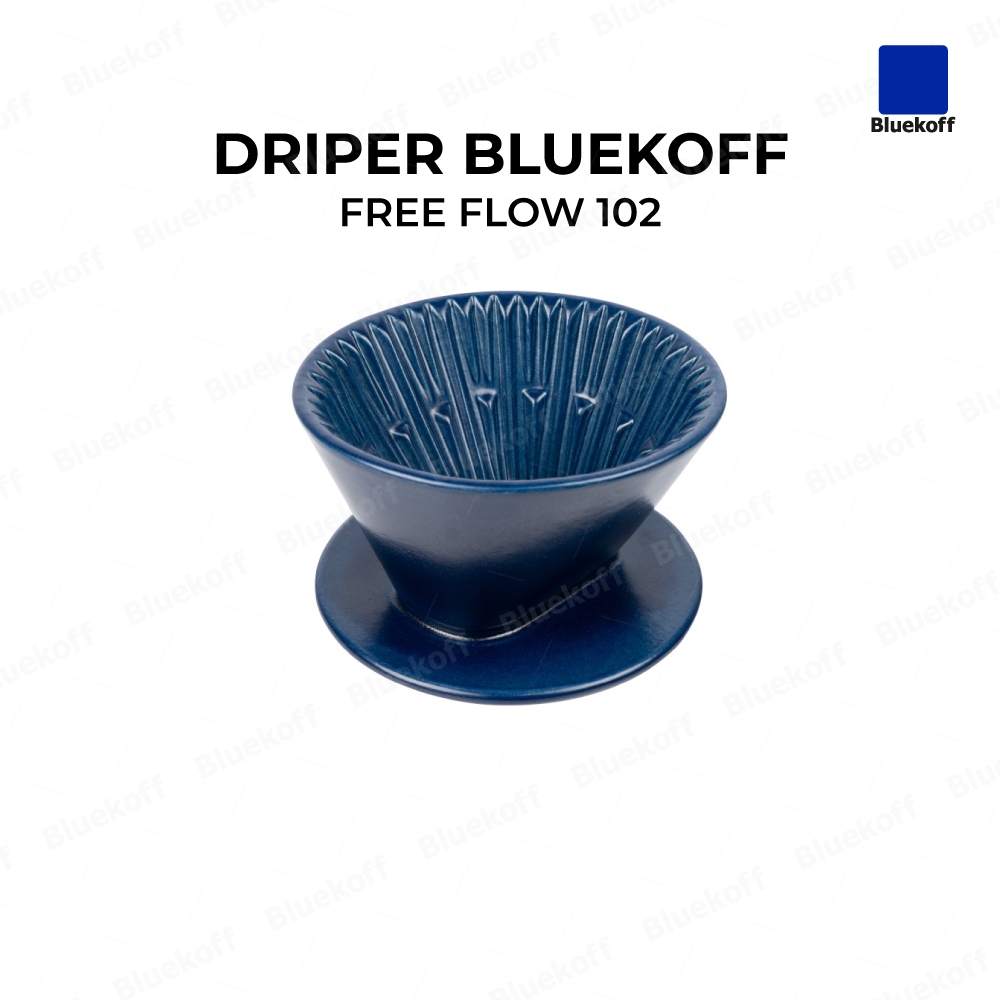 Bluekoff ดริปเปอร์บลูคอฟ Dripper Bluekoff Free Flow 102 ดริปเปอร์ทรงคางหมู