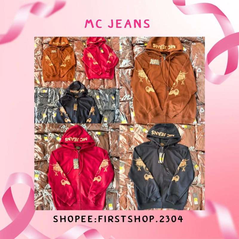 MC JEANS เสื้อแขนยาว มือ1 ของแท้ 100%